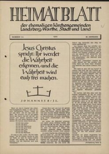 Heimatblatt 1976, Jg. 28, Nr. 12