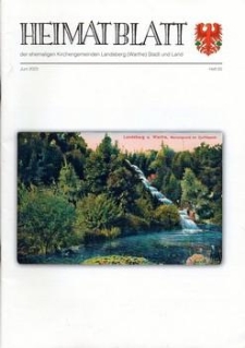 Heimatblatt 2023, Nr. 65