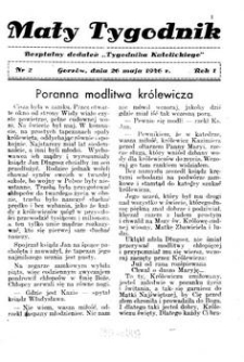 Mały Tygodnik, 1946, R.1, nr 2