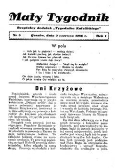 Mały Tygodnik, 1946, R.1, nr 3