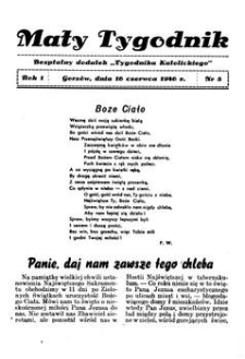 Mały Tygodnik, 1946, R.1, nr 5