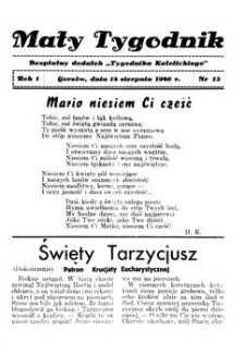 Mały Tygodnik, 1946, R.1, nr 13