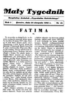 Mały Tygodnik, 1946, R.1, nr 14