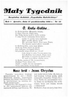 Mały Tygodnik, 1946, R.1, nr 23