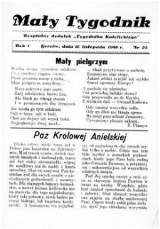 Mały Tygodnik, 1946, R.1, nr 25