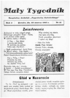 Mały Tygodnik, 1947, R.2, nr 11