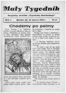 Mały Tygodnik, 1947, R.2, nr 12