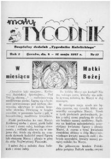 Mały Tygodnik, 1947, R.2, nr 17