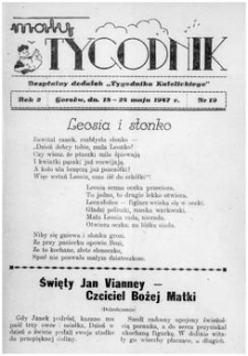 Mały Tygodnik, 1947, R.2, nr 19
