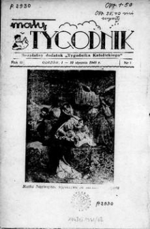 Mały Tygodnik, 1948, R.3, nr 1