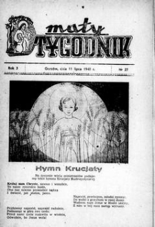 Mały Tygodnik, 1948, R.3, nr 27