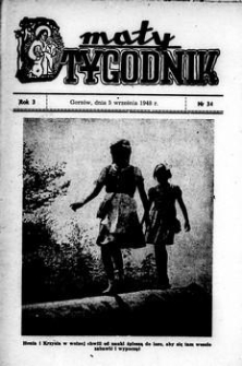 Mały Tygodnik, 1948, R.3, nr 34