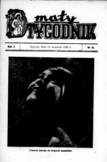 Mały Tygodnik, 1948, R.3, nr 36