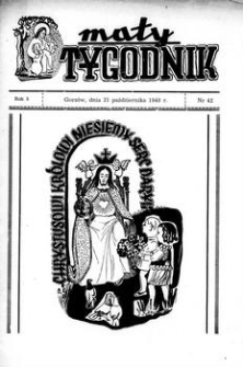 Mały Tygodnik, 1948, R.3, nr 42