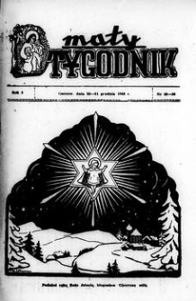 Mały Tygodnik, 1948, R.3, nr 49-50