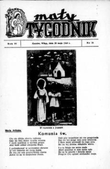 Mały Tygodnik, 1949, R.4, nr 21
