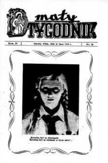 Mały Tygodnik, 1949, R.4, nr 30