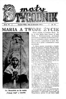 Mały Tygodnik, 1949, R.4, nr 45