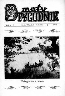 Mały Tygodnik, 1950, R.5, nr 31