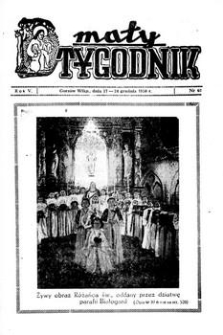 Mały Tygodnik, 1950, R.5, nr 40