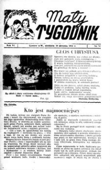 Mały Tygodnik, 1951, R.6, nr 30