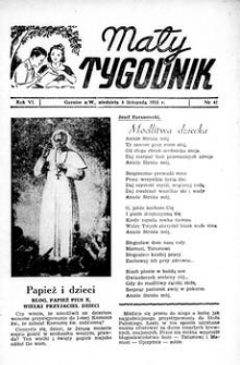 Mały Tygodnik, 1951, R.6, nr 41