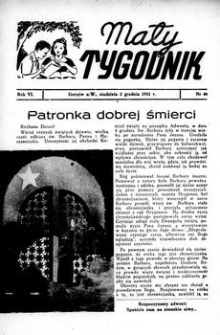 Mały Tygodnik, 1951, R.6, nr 44