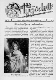 Mały Tygodnik, 1952, R.7, nr 3