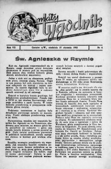 Mały Tygodnik, 1952, R.7, nr 4