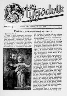 Mały Tygodnik, 1952, R.7, nr 11