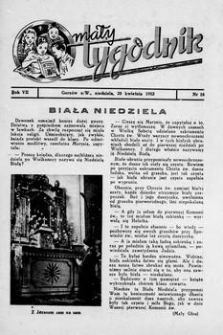 Mały Tygodnik, 1952, R.7, nr 16