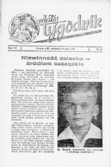 Mały Tygodnik, 1952, R.7, nr 21