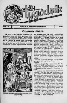 Mały Tygodnik, 1952, R.7, nr 37