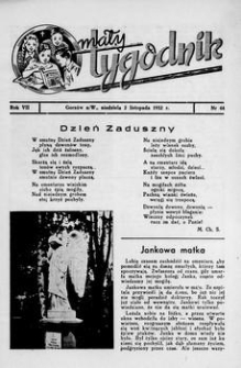 Mały Tygodnik, 1952, R.7, nr 44
