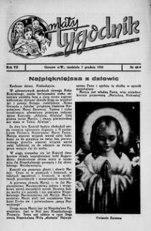 Mały Tygodnik, 1952, R.7, nr 48-49
