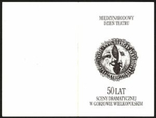 [Zaproszenie] Dyrektor i zespół Teatru im. J. Osterwy w Gorzowie Wlkp. zapraszają uprzejmie na Międzynarodowy Dzień Teatru "Sen nocy letniej" Williama Szekspira