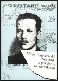 [Plakat] Miron Białoszewski "Pamiętnik z powstania warszawskiego"