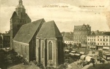 Landsberg a. Warthe : St. Marienkirche u. Markt