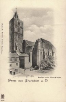 Gruss aus Frankfurt a. O. : Marien- oder Ober-Kirche